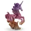 Statueta Unicorn pe doua picioare multicolor - 17cm