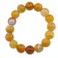 Bratara pe elastic Agat galben sfere 12mm