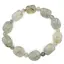 Bratara pe elastic Prehnit nugget 15mm