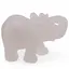 Figurina gravata elefant din Cristal de stanca - 9,5cm