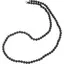 Colier cu sfere fatetate din Turmalina neagra, 4mm