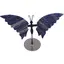 Figurina decorativa fluture din cristal natural Lapis Lazuli, 12cm