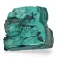 Felie slefuita unicat din Malachit natural, M4