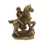 Statueta feng shui Maimuta cu piersica pe Cal - 8,5cm