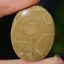 Cabochon coral fosilic 36x27x8mm K56