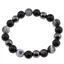 Bratara pentru barbati Obsidian, Hematit si Sodalit sfere 10mm mix pe elastic