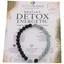 Bratara pentru DETOX ENERGETIC cu cristale naturale si Argint 925, 6mm