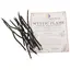 Lumanari ritualice negre spirala - Mystic Flame, 12 buc