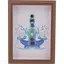 Tablou decorativ cu cristale pentru echilibrarea chakrelor, 20cm