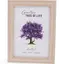 Tablou decorativ cu Pomul Vietii cu cristale de Ametist - 20,5cm