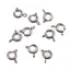 Accesorii din inox - inchizatori carabina pentru bijuterii, 9mm - set 10 buc