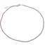 Colier Granat rhodolit sfere microfatetate 2mm