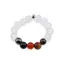Inel pe elastic cu cristale naturale si argint 925 pentru zodia Scorpion, 4mm
