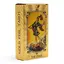 Tarot cu Folie Albastra si Aurie, Ochiul Atotvazator, THE FOOL – cu brosura explicativa - 78 de carti