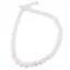 Sirag Cuart alb sfere 8mm, 39cm