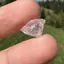 Morganit Nigerian, cristal natural unicat, 13x8mm, 1.47g, cod D24