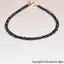 Bratara perle cultura negre 2mm