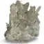Floare de mina pentru colectie, cristal natural unicat, 46x45x62mm, 147g, cod F96