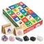 Calendar Advent 2026 cu 24 de cristale naturale brute, netratate si nevopsite – STONEMANIA