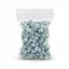 Cristale chips de acvamarin, 25 g in punguta, pietre de 7-9 mm