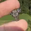 Meteorit, cristal natural unicat, 14mm, 3.8g, cod C12