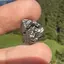 Meteorit, cristal natural unicat, 14mm, 4.1g, cod C8
