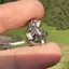 Meteorit, cristal natural unicat, 17mm, 6g, cod C20