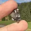 Meteorit, cristal natural unicat, 19mm, 4.6g, cod C15