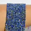 Sirag lapis lazuli discuri fatetate 3mm, 33cm