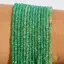 Sirag onix verde discuri fatetate 2-3mm, 33cm
