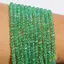 Sirag onix verde discuri fatetate 3-4mm, 33cm