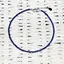 Bratara lapis lazuli pietre micro fatetate 2mm cu argint 925