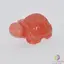 Broasca testoasa cuart cherry figurina gravata 50mm