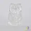 Bufnita cristal de stanca figurina gravata 50mm