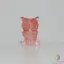 Bufnita cuart cherry figurina gravata 30mm