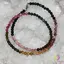 Colier turmalina multicolor A+ sfere 4mm