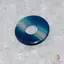 Agat albastru piatra PI donut 30mm