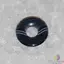Agat negru piatra PI donut 30mm