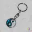 Breloc Yin Yang sidef si abalone 24mm
