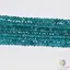 Sirag apatit albastru dark discuri fatetate 4mm, 33cm