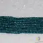 Sirag apatit albastru dark heishi 4-5mm, 33cm
