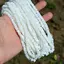 Sirag opal alb patratele 5-6mm, 40cm