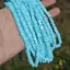 Sirag opal blue patratele 6-7mm, 40cm