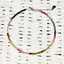 Bratara turmalina multicolor pietre micro fatetate 3mm si argint 925