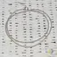 Colier cuart fumuriu pietre micro fatetate 2mm si argint 925