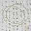 Colier prehnit pietre micro fatetate 3mm si argint 925