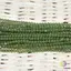 Sirag granat verde pietre micro fatetate 3mm, 33cm