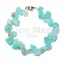 Bratara amazonit bleu freeform