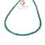 Colier malachit natural sfere 3mm