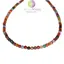 Colier mix agate sfere fatetate 4mm
